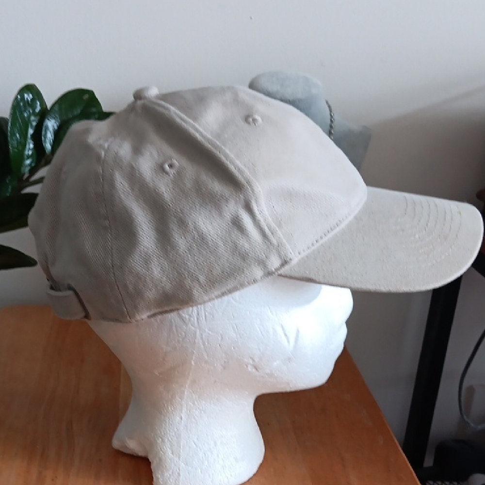 Basic Editions Beige Casual Cap